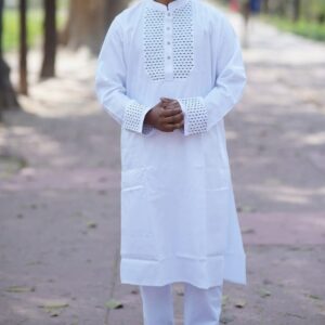premium embroidery Panjabi