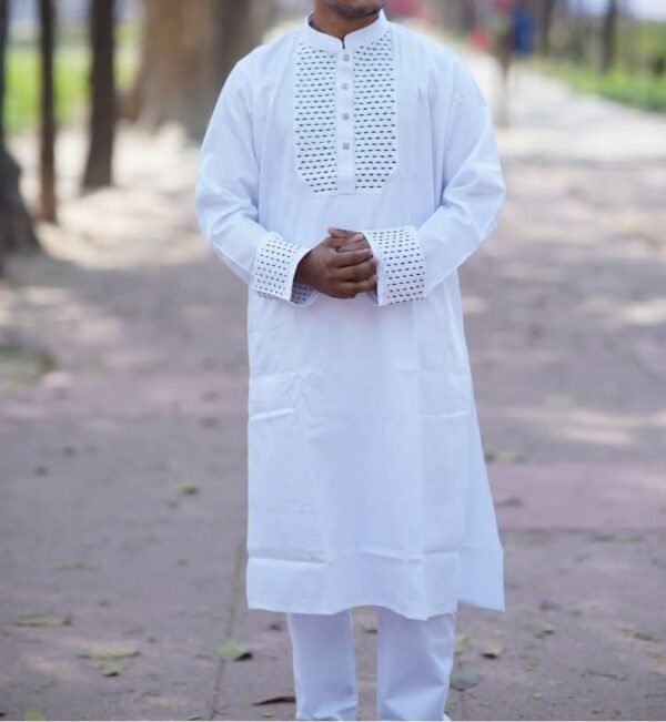 premium embroidery Panjabi - Image 2