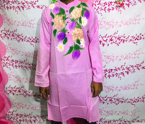 ধুপিয়ান সিল্ক পাঞ্জাবি - Image 7