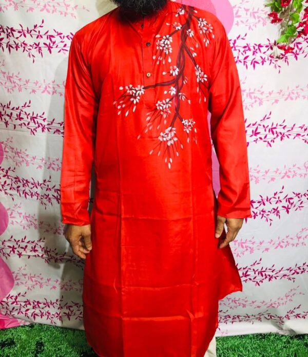 ধুপিয়ান সিল্ক পাঞ্জাবি - Image 6