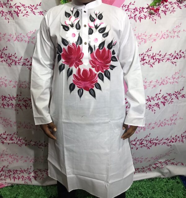 ধুপিয়ান সিল্ক পাঞ্জাবি - Image 12