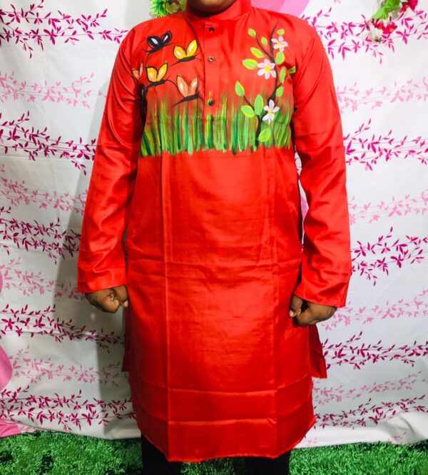 ধুপিয়ান সিল্ক পাঞ্জাবি - Image 8
