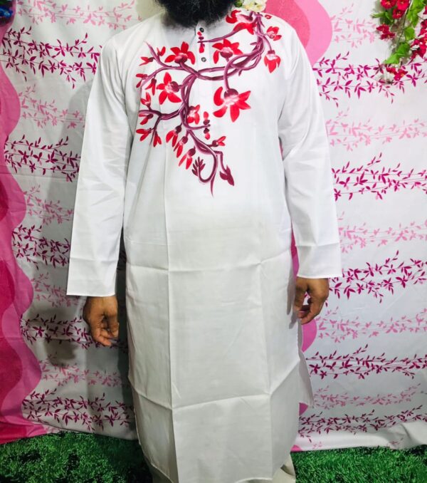 ধুপিয়ান সিল্ক পাঞ্জাবি - Image 7
