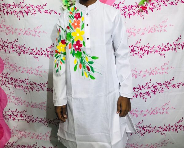 ধুপিয়ান সিল্ক পাঞ্জাবি - Image 3