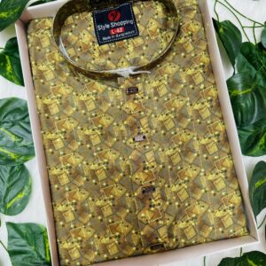 Digital Print Cotton Panjabi