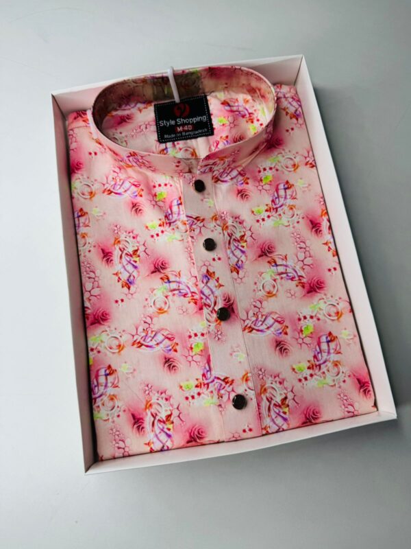 Luxury Digital Print Panjabi - Image 3