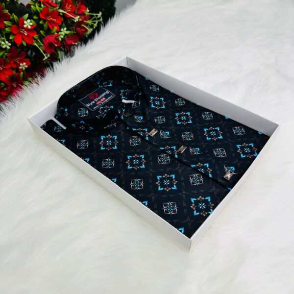 Cotton Printed Panjabi - Image 3