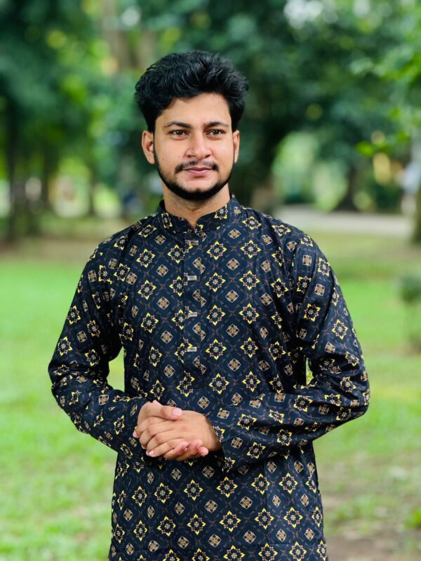 Cotton Printed Panjabi - Image 3