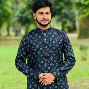 Cotton Printed Panjabi