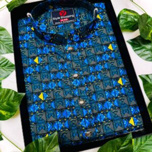 Cotton Print Panjabi