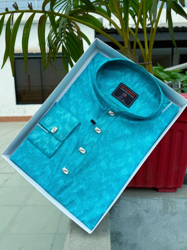 Premium Cotton Print Panjabi - Image 6