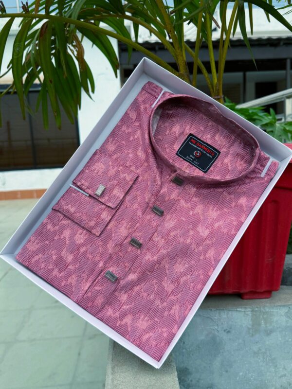 Premium Cotton Print Panjabi - Image 5