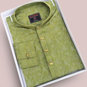 Premium Cotton Print Panjabi