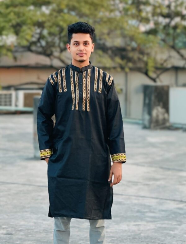 Block Print Panjabi