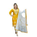 Embroidery Cotton Three Piece - Image 5